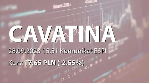 Cavatina Holding S.A.: SA-QSr2 2023 (2023-09-28)