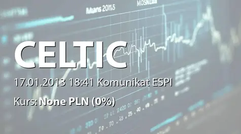 CPD S.A.: Rejestracja podwyższenia kapitału w KRS - korekta (2013-01-17)