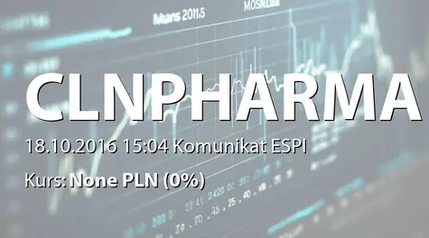 Celon Pharma S.A.: Zestawienie transakcji na akcjach (2016-10-18)