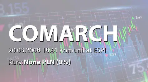 Comarch S.A.: Zakup akcji przez BZ WBK AIB Asset Management SA (2008-03-20)