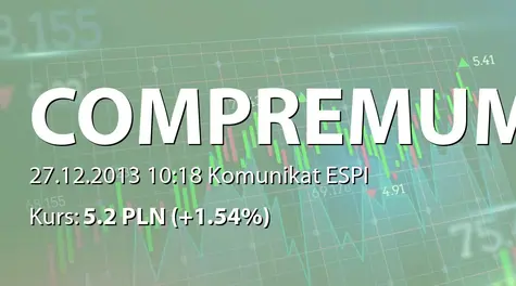 COMPREMUM S.A.: Przeniesienie akcji przez Eagle 2 Andrzejak sp. j. na Romana Andrzejaka (2013-12-27)