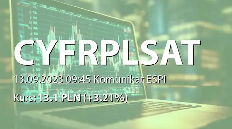 Cyfrowy Polsat S.A.: Przydział obligacji serii E (2023-09-13)