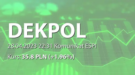 Dekpol S.A.: SA-R 2022 (2023-04-28)