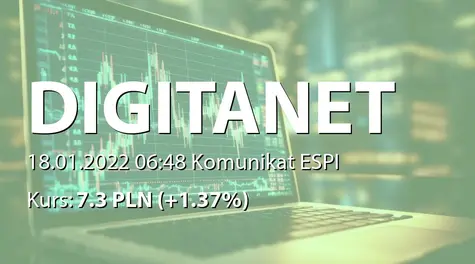 Digital Network S.A.: Powołanie Prezesa Zarządu (2022-01-18)