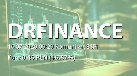 Dr.Finance S.A.: Zmiany w składzie RN (2020-07-16)