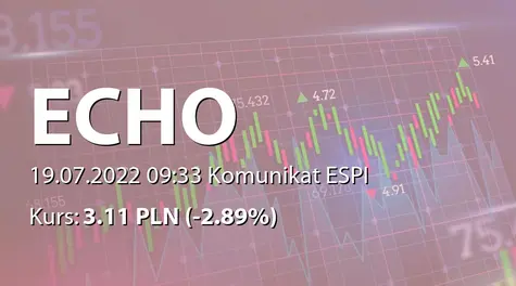 Echo Investment S.A.: Nabycie akcji przez członka RN (2022-07-19)