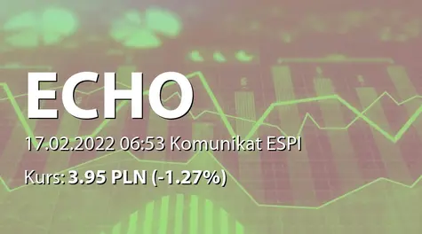 Echo Investment S.A.: Oferta publiczna obligacji serii L (2022-02-17)