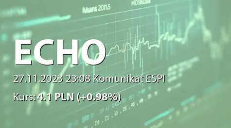 Echo Investment S.A.: SA-QSr3 2023 (2023-11-27)