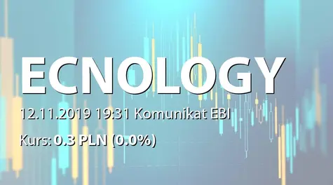 ECNOLOGY GROUP S.A.: SA-QSr3 2019 (2019-11-12)