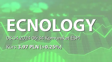 ECNOLOGY GROUP S.A.: Umowa z Next sp. z o.o. (2024-04-08)