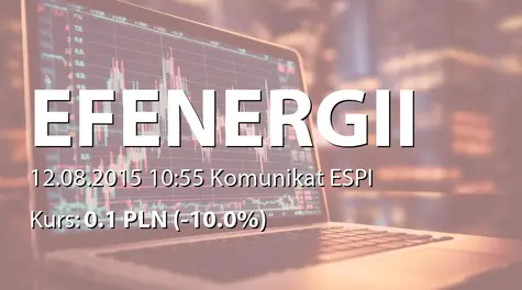 Europejski Fundusz Energii S.A.: NWZ - lista akcjonariuszy (2015-08-12)