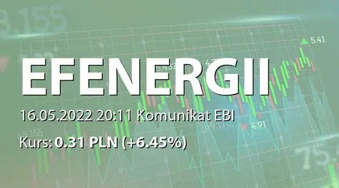 Europejski Fundusz Energii S.A.: SA-Q1 2022 (2022-05-16)