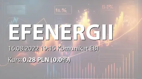 Europejski Fundusz Energii S.A.: SA-Q2 2022 (2022-08-16)