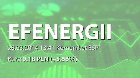 Europejski Fundusz Energii S.A.: Zakup akcji przez Pawła Kicińskiego (2014-03-28)