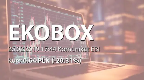 Ekobox S.A.: SA-QSr4 2018 - korekta (2019-02-26)