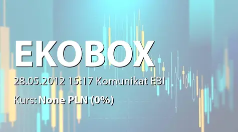 Ekobox S.A.: SA-R 2011 (2012-05-28)