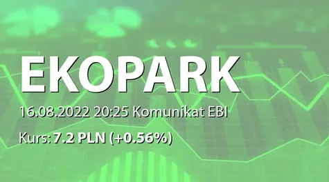EKOPARK S.A.: SA-Q2 2022 (2022-08-16)
