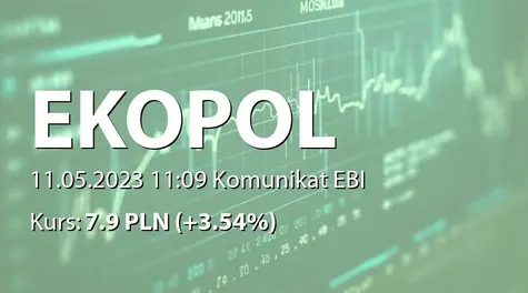 Ekopol Górnośląski Holding S.A.: Zmiana terminu publikacji SA-R 2022 (2023-05-11)