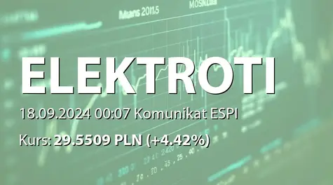 ELEKTROTIM S.A.: SA-PSr 2024 (2024-09-17)