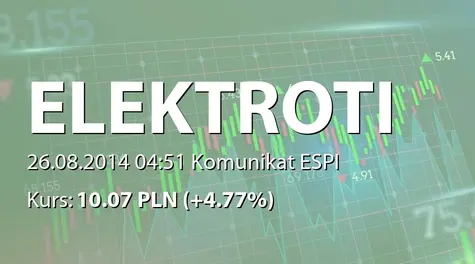 ELEKTROTIM S.A.: SA-PSr 2014 (2014-08-26)