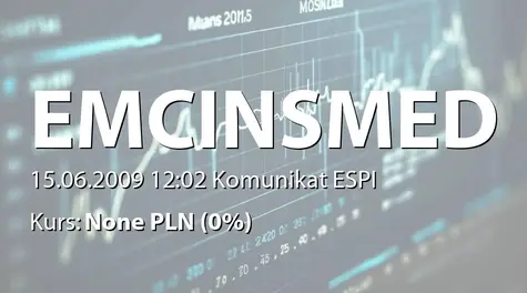 EMC Instytut Medyczny S.A.: Aneks do umowy pomiędzy Lubmed sp. z o.o. a NFZ we Wrocławiu (2009-06-15)