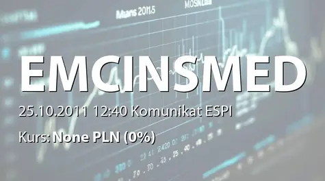 EMC Instytut Medyczny S.A.: Aneks do umowy z NFZ w Oplu (2011-10-25)