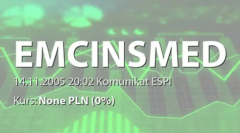 EMC Instytut Medyczny S.A.: SA-QSr3 2005 (2005-11-14)