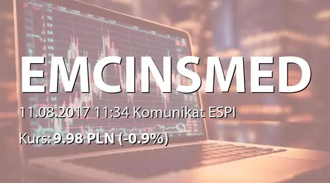 EMC Instytut Medyczny S.A.: SA-R 2016 i RS 2016 - korekta (2017-08-11)