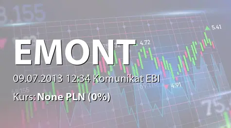 ELEKTROMONT S.A. w restrukturyzacji: Istotna informacja (2013-07-09)