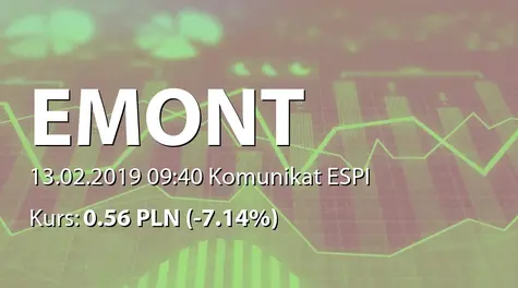 ELEKTROMONT S.A. w restrukturyzacji: Umowa z Nestle Polska SA Oddział Purina Nowa Wieś Wrocławska (2019-02-13)