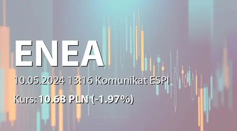 Enea S.A.: Emisja obligacji serii ENEA0527 i serii ENEA0530 (2024-05-10)