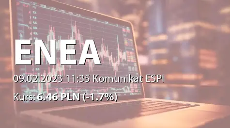 Enea S.A.: NWZ (12:00) - projekty uchwał: zmiany w RN (2023-02-09)