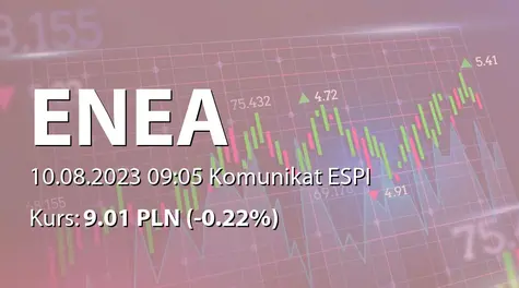 Enea S.A.: Podsumowanie warunków transakcji nabycia przez Skarb Państwa udziałów Enea Wytwarzanie sp. z o.o. i akcji Enea Elektrownia Połaniec SA (2023-08-10)