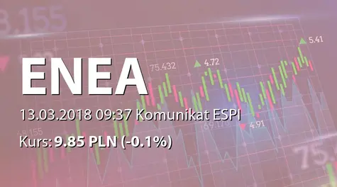 Enea S.A.: Rezygnacja członka RN (2018-03-13)