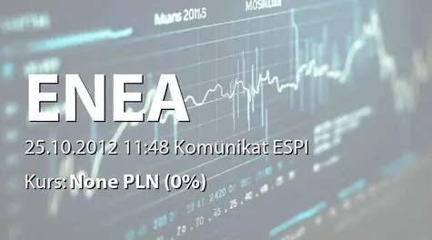 Enea S.A.: WZA - lista akcjonariuszy (2012-10-25)