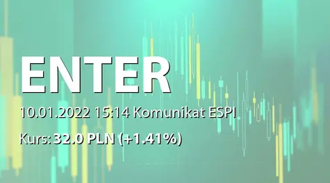 Enter Air S.A.: Terminy przekazywania raportów okresowych w 2022 roku (2022-01-10)
