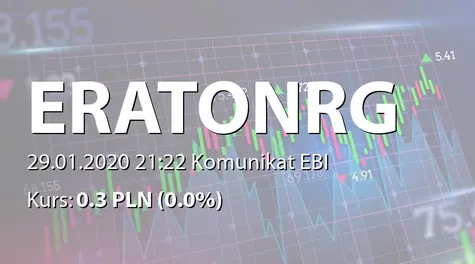 Erato Energy S.A.: Wybór audytora - PKF Consult sp. z o.o. sp.k. (2020-01-29)