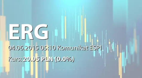 ERG S.A.: Zakup akcji własnych (2015-06-04)