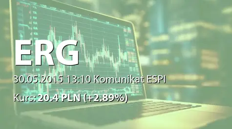 ERG S.A.: Zakup akcji własnych (2015-05-30)