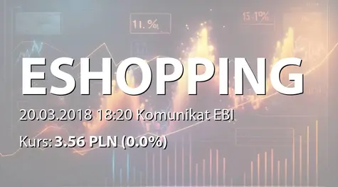 E-shopping Group S.A.: Korekta raportu ESPI 4/2018 (2018-03-20)