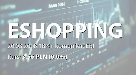 E-shopping Group S.A.: SA-R 2017 (2018-03-20)