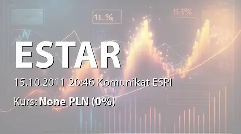 ENEFI Vagyonkezelő Nyrt.: Additional information on the E-Star shareholders&#8217; meeting (2011-10-15)