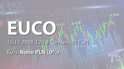 Europejskie Centrum Odszkodowań S.A. w restrukturyzacji: SA-Q3 2011 - korekta dot. akcjonariatu (2011-11-15)