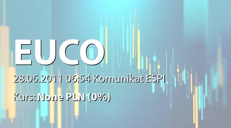 Europejskie Centrum Odszkodowań S.A. w restrukturyzacji: Wypłata dywidendy - 0,47 zł (2011-06-28)