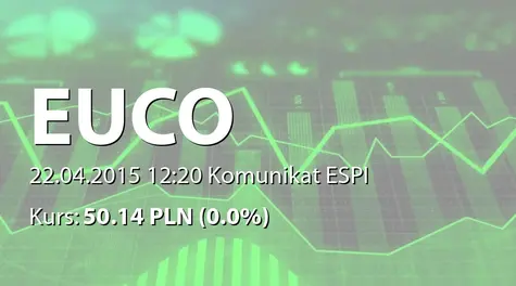 Europejskie Centrum Odszkodowań S.A. w restrukturyzacji: Zmiana terminu przekazania SA-R 2014 i SA-RS 2014 (2015-04-22)