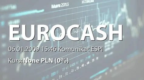 Eurocash S.A.: Rejestracja akcji motywacyjnych serii C w KDPW (2009-01-06)