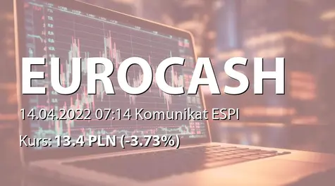 Eurocash S.A.: Wyniki sprzedaży w 1 kwartale 2022 (2022-04-14)