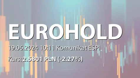 Eurohold Bulgaria AD: Rating at B with a stable outlook (2024-06-19)