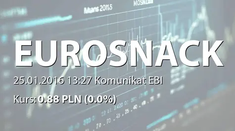 Eurosnack S.A.: Powołanie Prezesa Zarządu (2016-01-25)