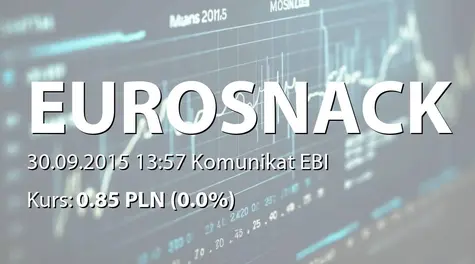 Eurosnack S.A.: Zmiana adresu siedziby Spółki (2015-09-30)